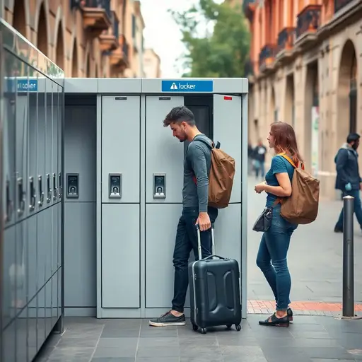 Lockers en España guardar maletas lockers barcelona