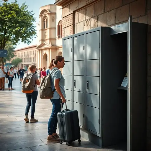 Lockers en España guardar maletas lockers caceres