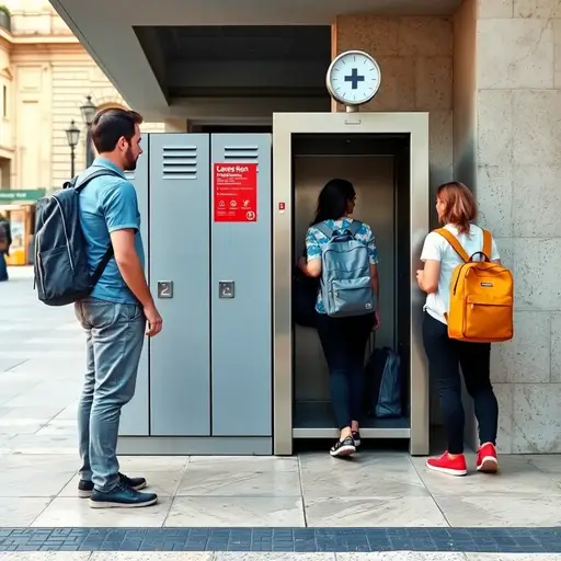 Lockers en España guardar maletas lockers jaen