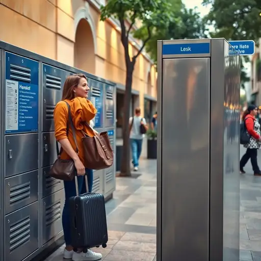 Lockers en España guardar maletas lockers logrono