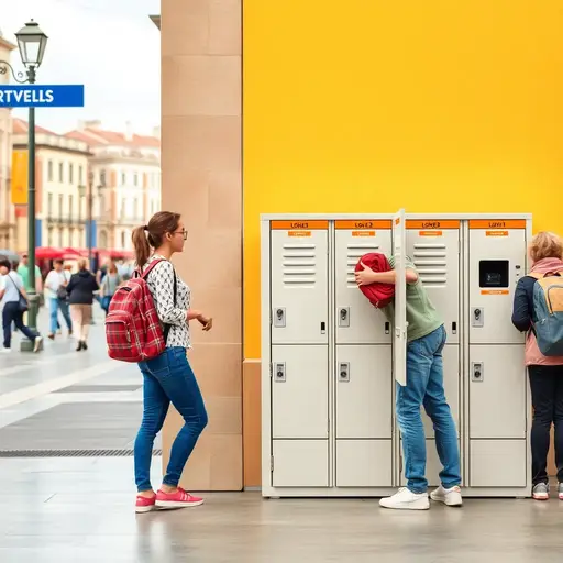 Lockers en España guardar maletas lockers los-cristianos