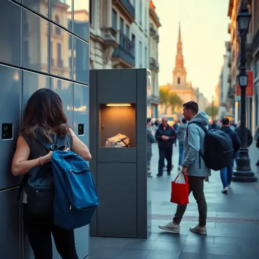Lockers en España guardar maletas lockers madrid