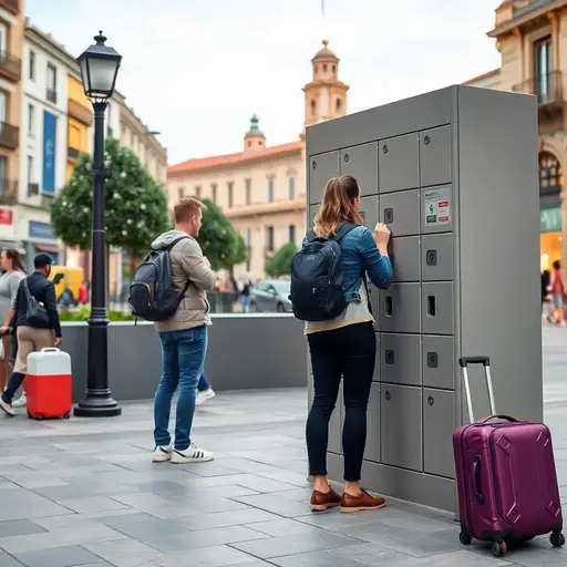 Lockers en España guardar maletas lockers palencia