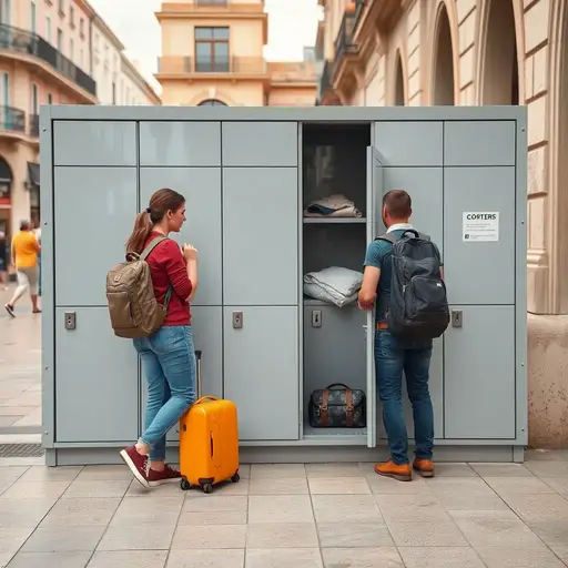 Lockers en España guardar maletas lockers palma