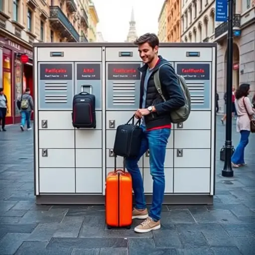 Lockers en España guardar maletas lockers pamplona