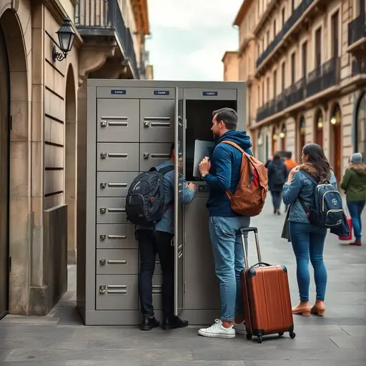 Lockers en España guardar maletas lockers segovia