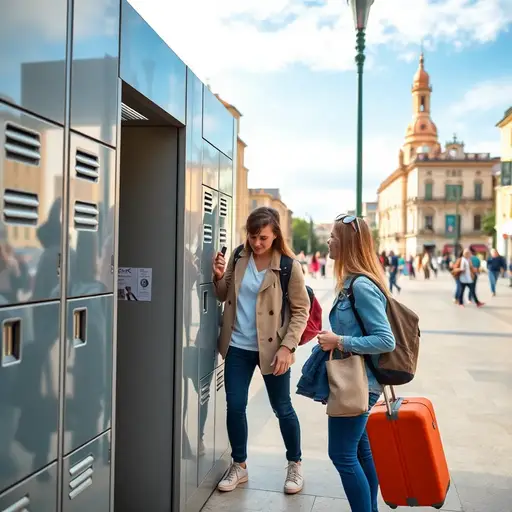 Lockers en España guardar maletas lockers zaragoza