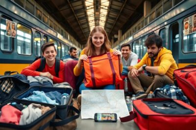 guardar mochilas y maletas en viaje trucos que evitan lios Lockers guardar maletas