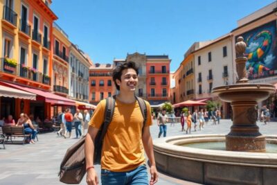 plan de un dia en una ciudad sin cargar con la maleta Lockers guardar maletas