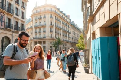 como encontrar lockers en el centro de madrid sin perder tiempo Lockers guardar maletas