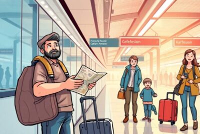 donde dejar la maleta si vas directo del aeropuerto al centro Lockers guardar maletas