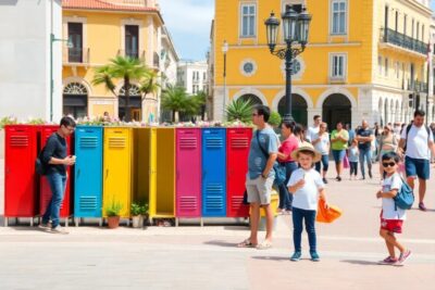 lockers en cadiz que alternativas hay si vas en el dia Lockers guardar maletas