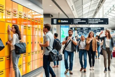 lockers en estaciones de tren lo que debes saber antes de pagar Lockers guardar maletas