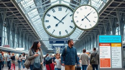 que hacer si la estacion no tiene consignas de equipaje Lockers guardar maletas