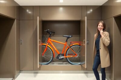 se puede guardar una bici plegable en un locker Lockers guardar maletas