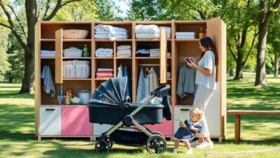locker para carrito de bebe consejos practicos para optimizar el espacio Lockers guardar maletas
