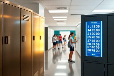 lockers con llave vs lockers con codigo pros y contras Lockers guardar maletas