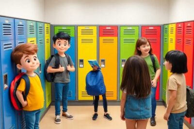 lockers para grupos como organizar varias mochilas sin perder tiempo Lockers guardar maletas