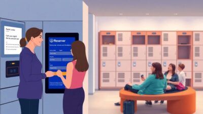 que datos personales se usan al reservar un locker y por que Lockers guardar maletas