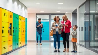 que son los smart lockers y por que se ven cada vez mas Lockers guardar maletas