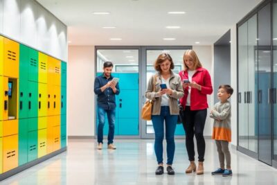 que son los smart lockers y por que se ven cada vez mas Lockers guardar maletas